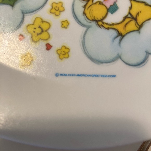 *SOLD*🧸💗VTG CareBears Dining Plate and Bowl set 💗🧸 - Picture 6 of 10